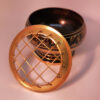 Black Brass Mesh Incense Burner