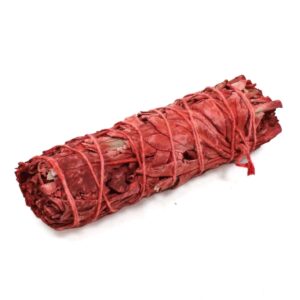 White Sage and Dragons Blood Smudge Stick