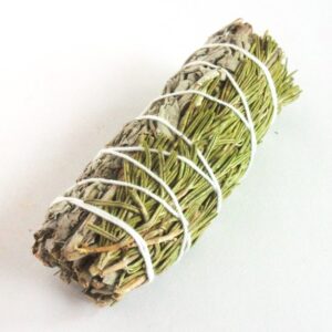 White Sage And Rosemary Smudge Stick