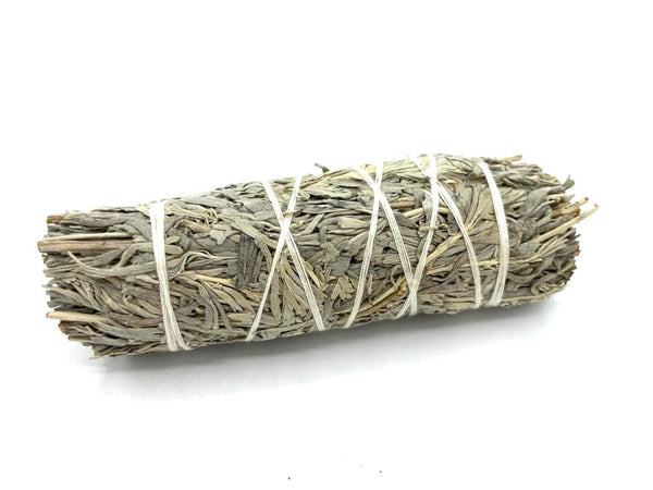 blue sage desert sage 4 inch Desert Sage (Blue Sage) 4 Inch Smudging Stick | Natural Incense for Cleansing & Meditation